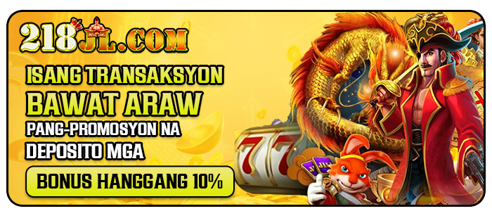 Araw-araw na promotional deposit bonus hanggang 10%