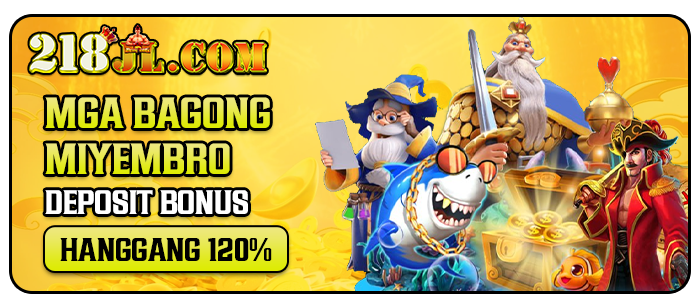 Bagong miyembro  Deposit bonus  Hanggang 120%
