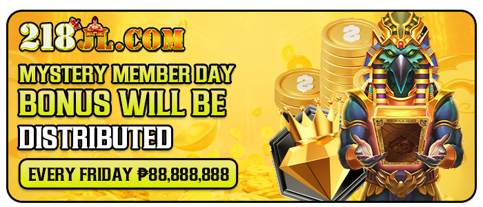 MYSTERY MEMBER DAYBONUS WILL BE DISTRIBUTED EVERY FRIDAY ₱88,888,888